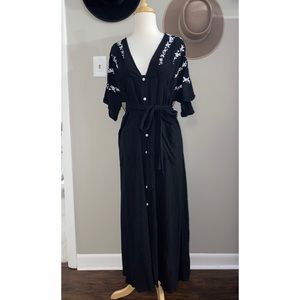 Black SHEIN Boho Dress